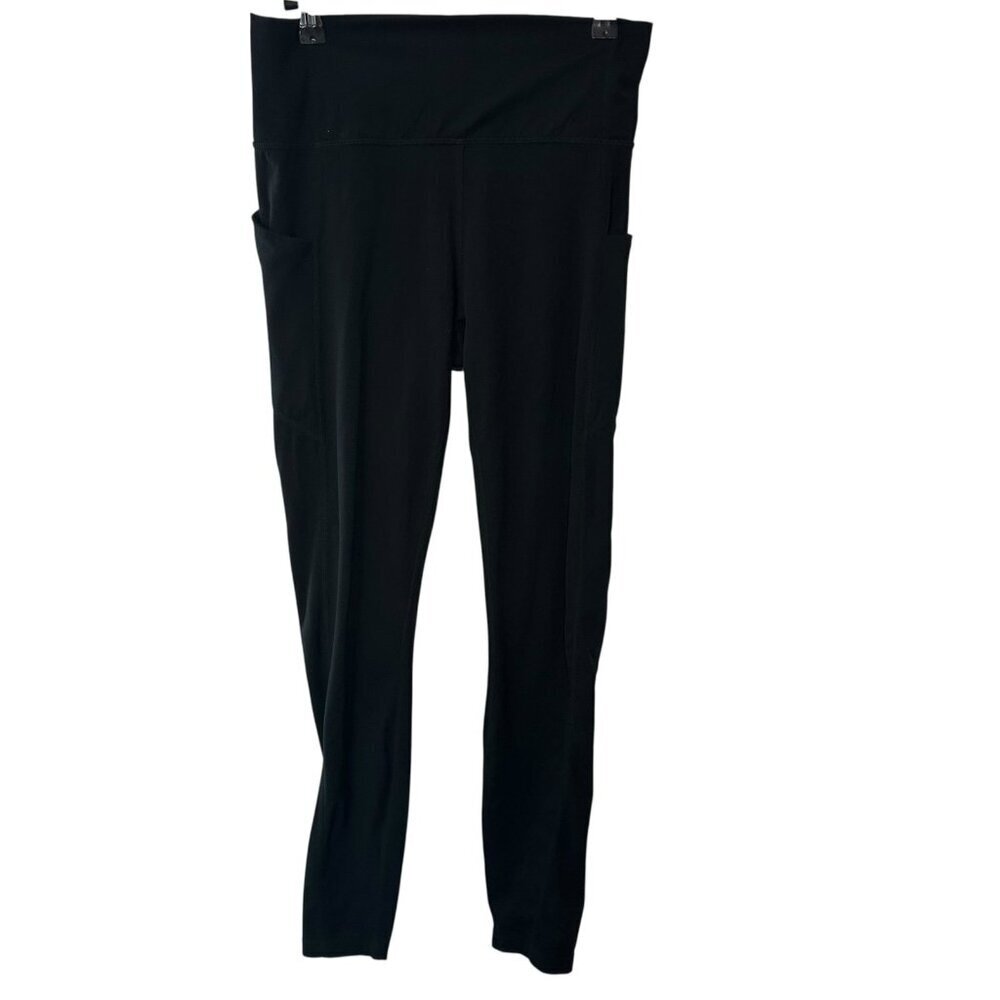 Fabletics Pocket Leggings Women’s Size Large Black Athletic Activewear Yoga Gym